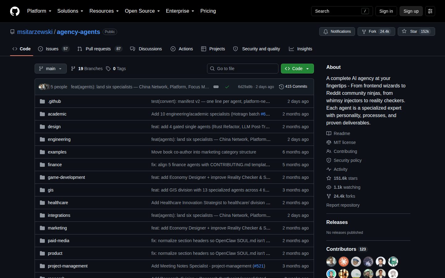 Agency Agents screenshot