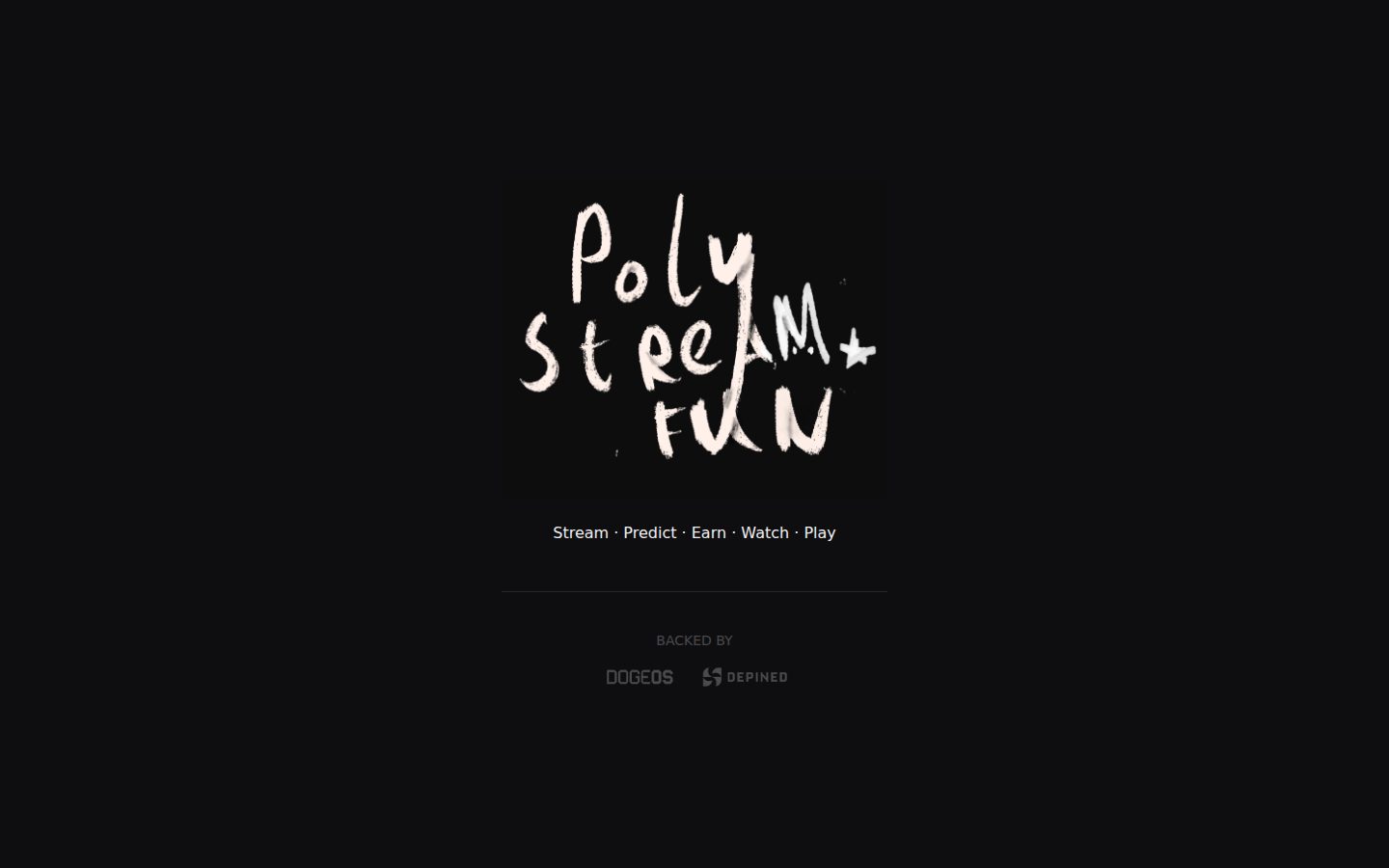 Polystream screenshot